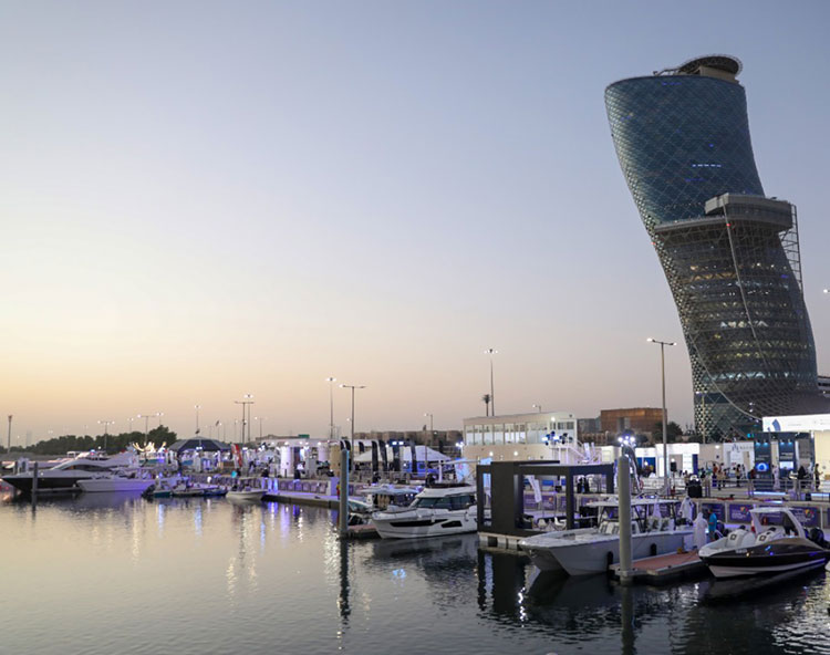 Abu Dhabi International Boat Show at ADNEC